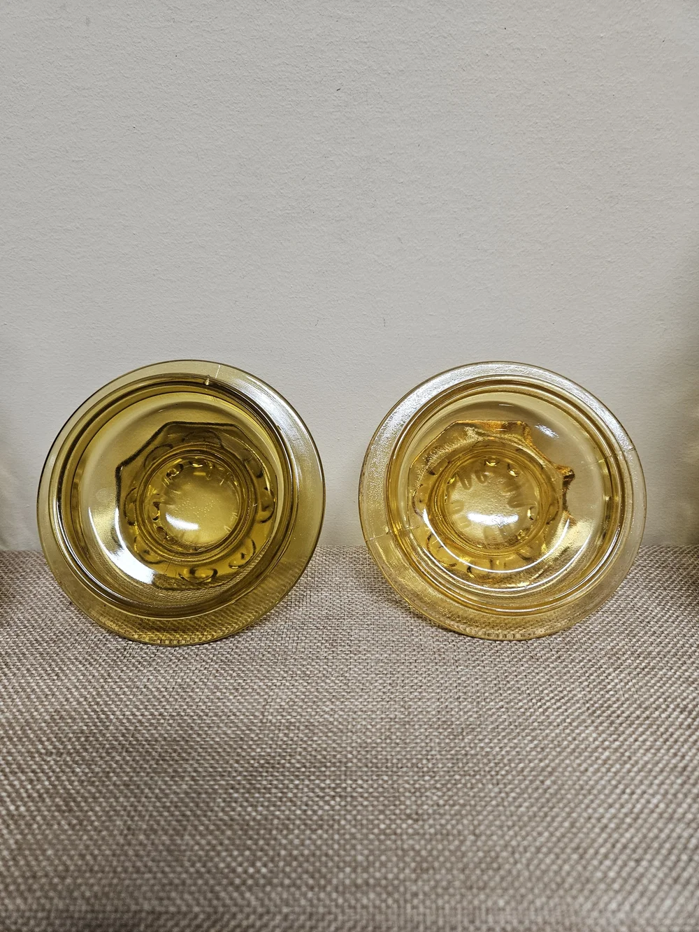 L.E. Smith Imperial Atterbury Scroll Storage Canisters with Lid